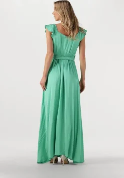 groene nema maxi jurk n162