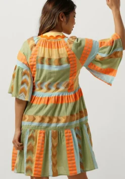 groene nema mini jurk bella