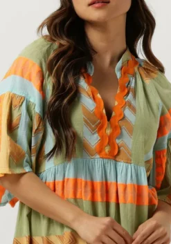 groene nema mini jurk bella