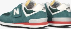 groene new balance lage sneakers pv574