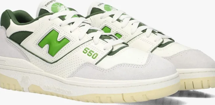 groene new balance lage sneakers bb550 m