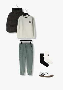 groene nik & nik cargobroeken kenneth cargo pants