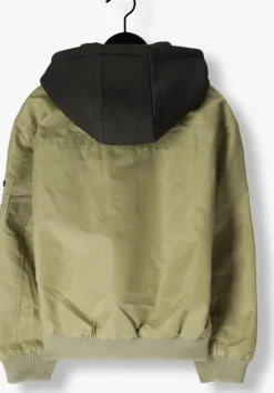 groene nik & nik jack milan bomber jacket