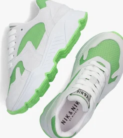 groene nik & nik lage sneakers dessie sneakers