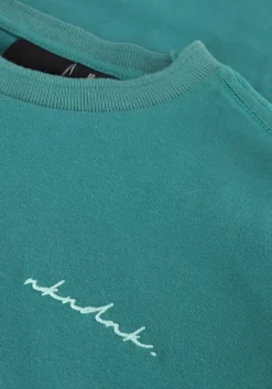 groene nik & nik t-shirt label t-shirt