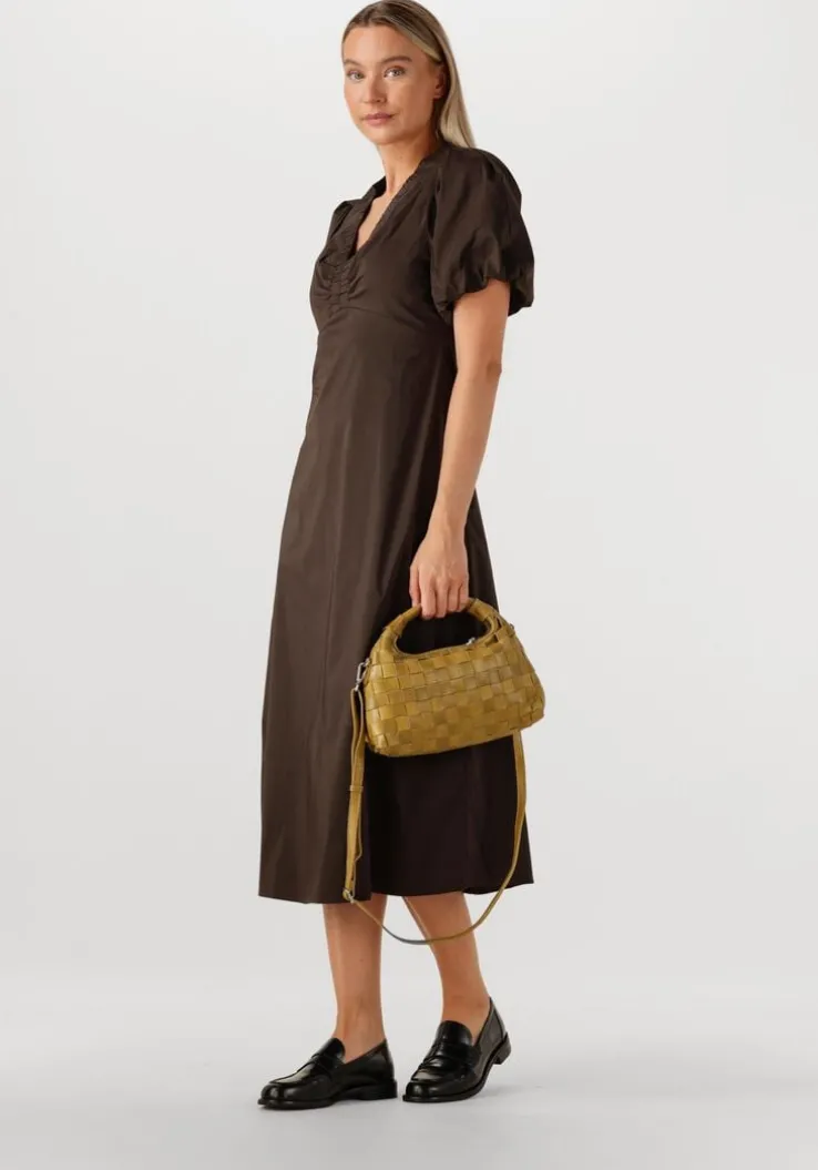 groene núnoo schoudertas dandy braided village