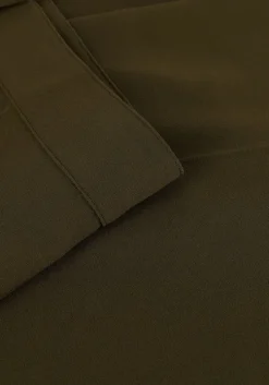 groene notes du nord wijde broek oliana pants dark olive