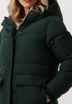 groene notre-v gewatteerde jas nv-edsilia