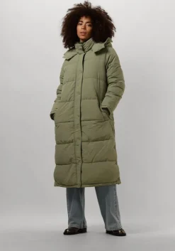 groene notre-v gewatteerde jas nv-edna