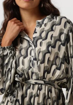 groene notre-v mini jurk nv-elara