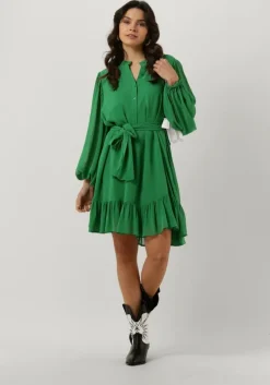 groene notre-v mini jurk nv-blair mini dress