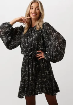 groene notre-v mini jurk nv-elara