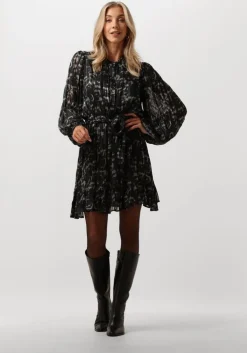 groene notre-v mini jurk nv-elara