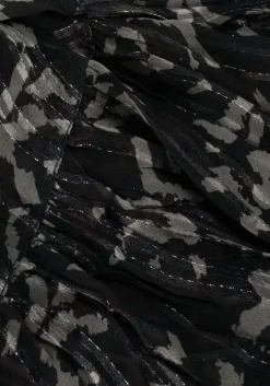 groene notre-v mini jurk nv-elara