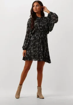 groene notre-v mini jurk nv-elara