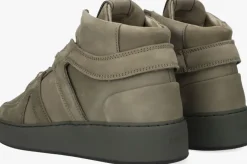 groene nubikk hoge sneakers jiro dunk