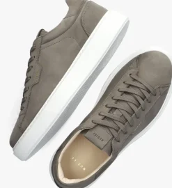 groene nubikk lage sneakers vince tora heren