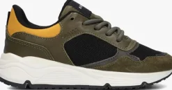 groene nubikk lage sneakers dusk marine jr