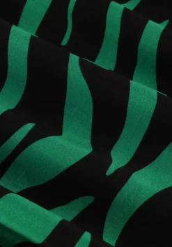 groene object midi jurk objcira l/s shirt dress 129