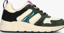 groene omoda lage sneakers zoë