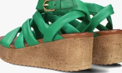 groene omoda sandalen 722029