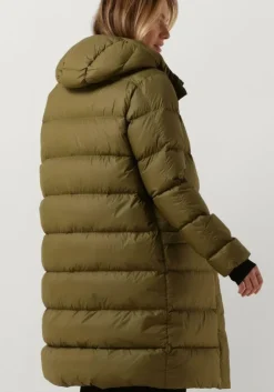 groene peak performance gewatteerde jas w frost down coat