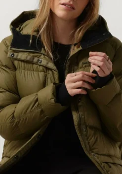 groene peak performance gewatteerde jas w frost down coat