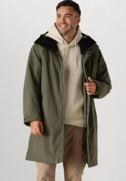 groene peak performance parka's m treeline insulated parka
