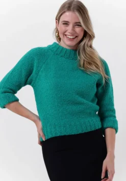 groene penn & ink trui pullover 3/4