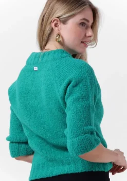 groene penn & ink trui pullover 3/4