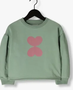 groene petit blush sweater lily ballon sweater