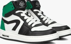 groene pinocchio hoge sneakers p1765