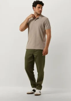 groene plain chino theo pl linen