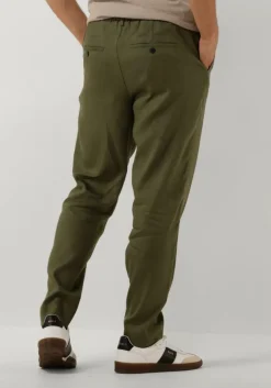 groene plain chino theo pl linen
