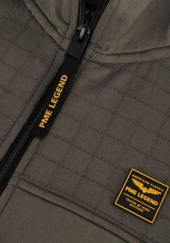groene pme legend jack zip jacket spacer look sweat