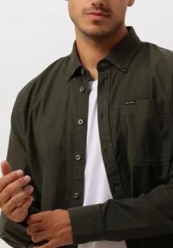 groene pme legend overhemden long sleeve shirt oxford