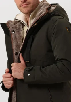 groene pme legend parka's semi long jacket snowpack trail ripstop