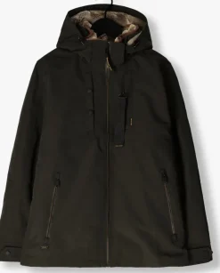 groene pme legend parka's semi long jacket snowpack trail ripstop