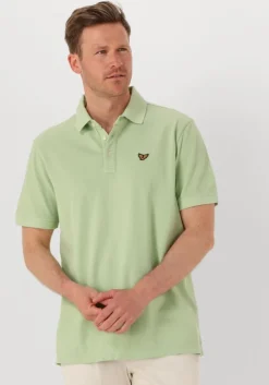 groene pme legend polo pique garment dye