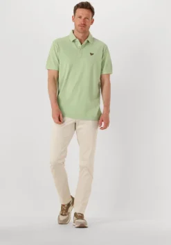 groene pme legend polo pique garment dye