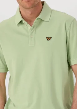 groene pme legend polo pique garment dye