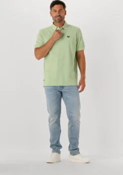 groene pme legend polo pique garment dye