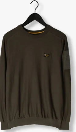 groene pme legend trui r-neck american classic buckley knit