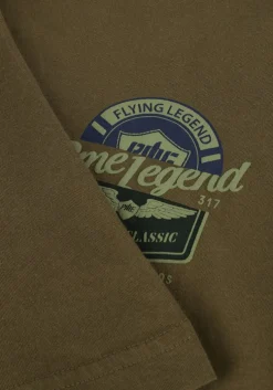 groene pme legend t-shirt short sleeve r-neck single jersey lw play