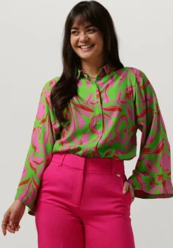 groene pom amsterdam blouses afrique blouse