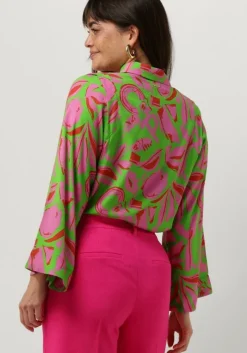 groene pom amsterdam blouses afrique blouse