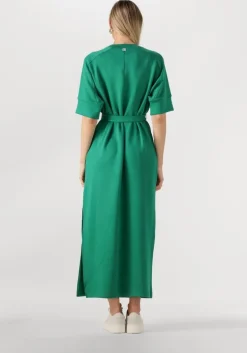 groene pom amsterdam maxi jurk nora meadow