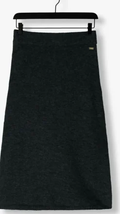 groene pom amsterdam midirok skirt - teal green