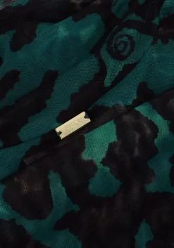 groene pom amsterdam top turtleneck - camo teal green