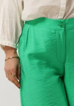 groene pom amsterdam wijde broek lush green pants